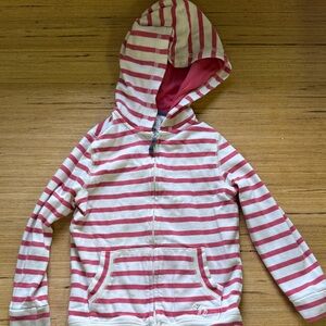 Mini Boden Striped Hoodie